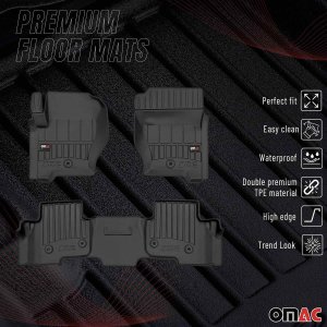 Land Rover Discovery 4 Floor Mat - Omac - Premium TPE - Black - '09-'17